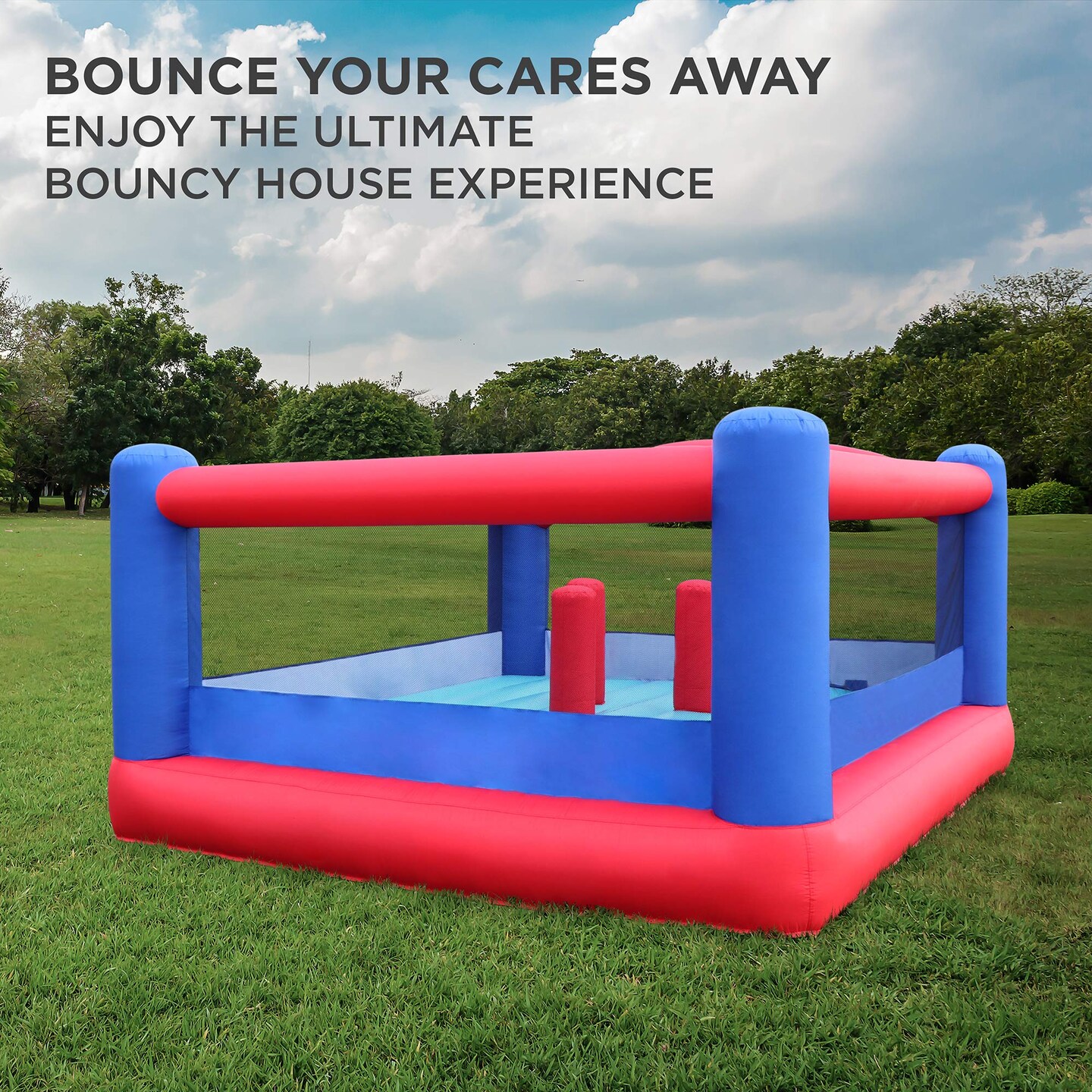 Sunny &#x26; Fun Inflatable Bounce House, Bouncy Jump Castle