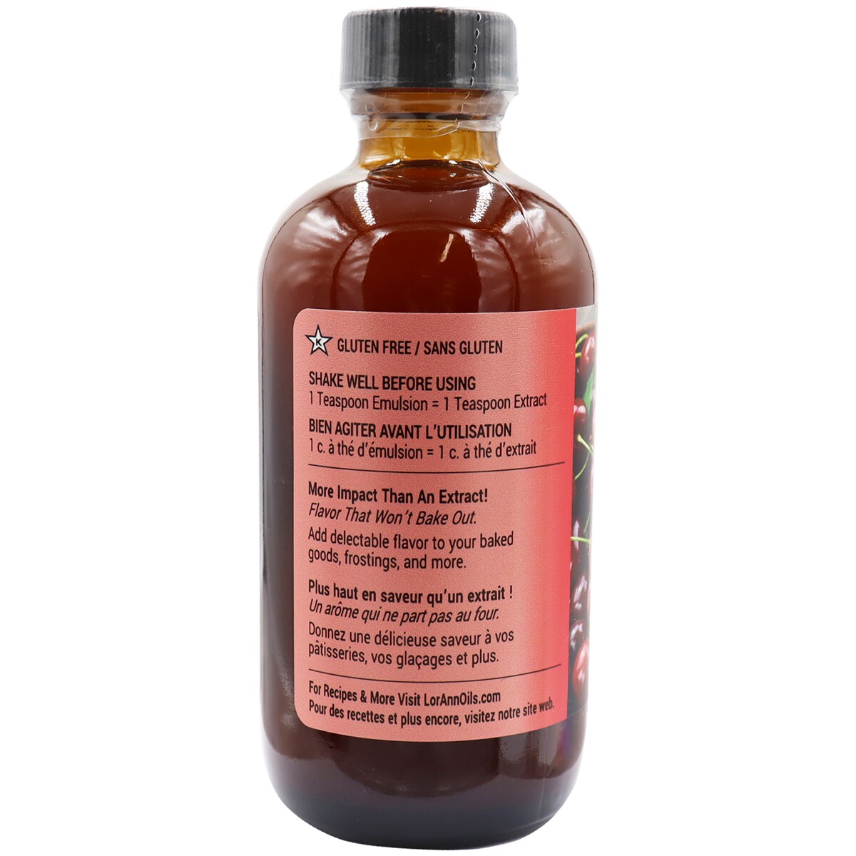 LorAnn Oils Cherry Bakery Emulsion, 4 ounce