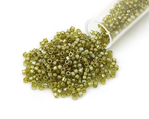 Miyuki Delica Seed Bead 11/0 Gold Luster Lime Yellow
