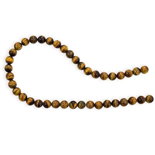 Tiger Eye Beads 10mm (16&#x22; Strand)