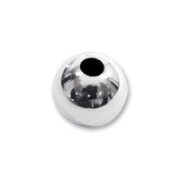 Round Bead 3mm Sterling Silver (10-Pcs)