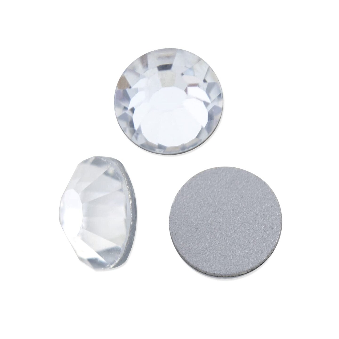 Preciosa Crystal VIVA12 Flat Back Rhinestone 3mm (SS12) (Package of 50)