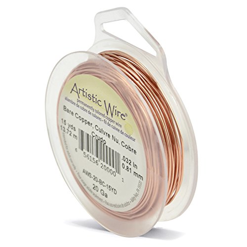 Artistic Wire 20 Gauge Bare Copper (15 Yards)