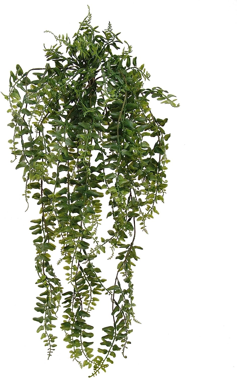 Lifelike 25&#x22; Buckler Fern Bush with 90 Lush Fronds - Premium Artificial Greenery for Home Decor, Indoor &#x26; Outdoor