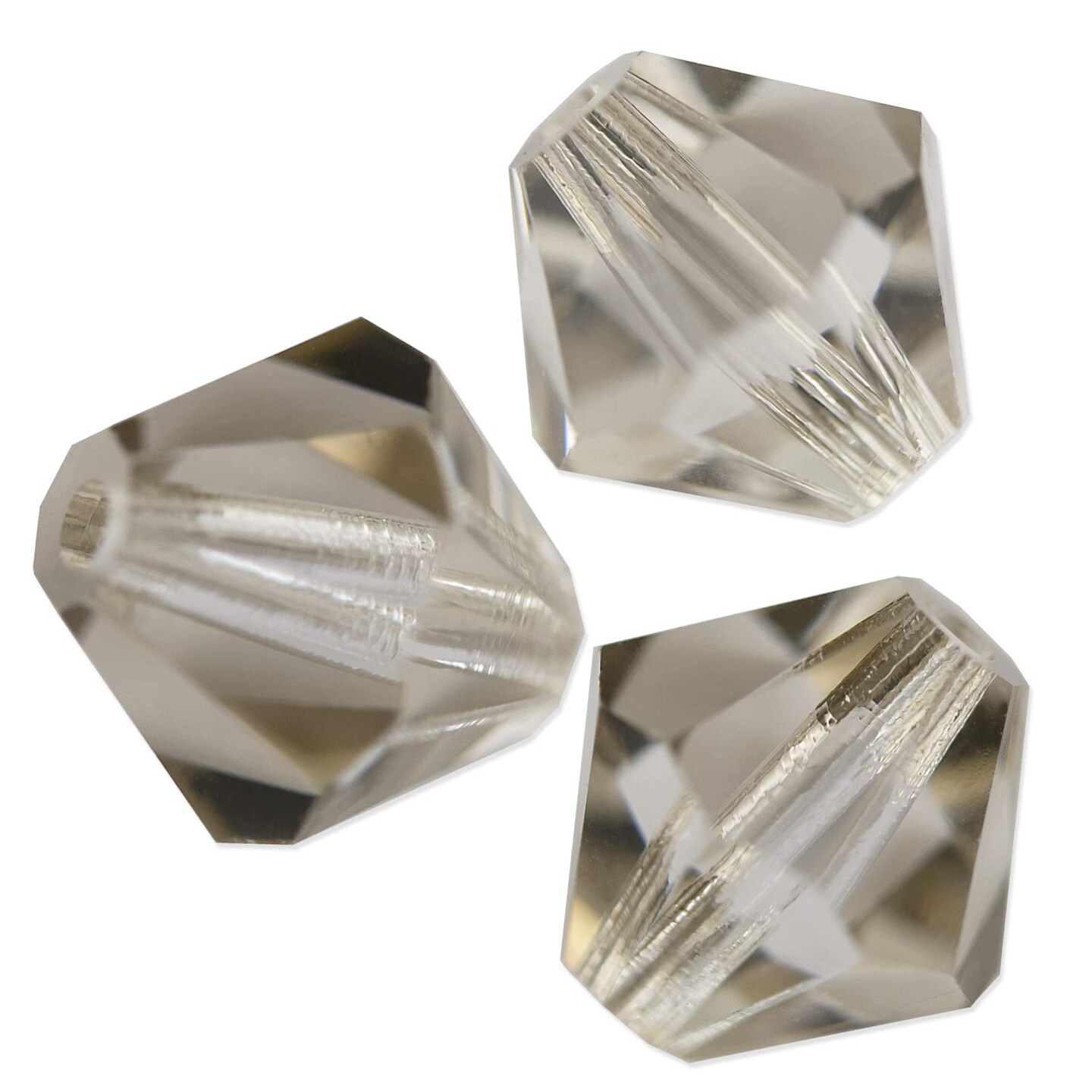 Preciosa Crystal Bicone Bead 8mm Crystal Velvet (Package of 10)