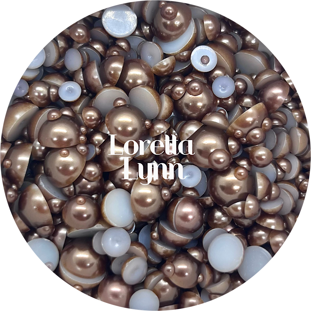 Flatback Resin Pearl Mix - Loretta Lynn by Glitter Heart Co.&#x2122;