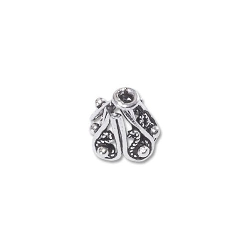 JewelrySupply Bead Cap - Bali Style 11mm Sterling Silver (1-Pc)