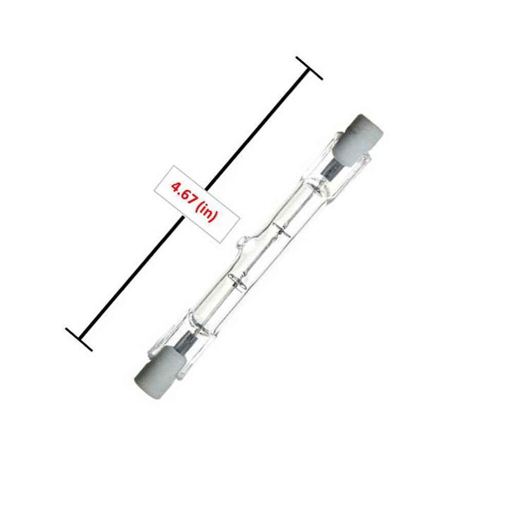 SUNLITE 150w Double Ended T3 RSC R7s Clear 3200K Bright White Halogen Lamp