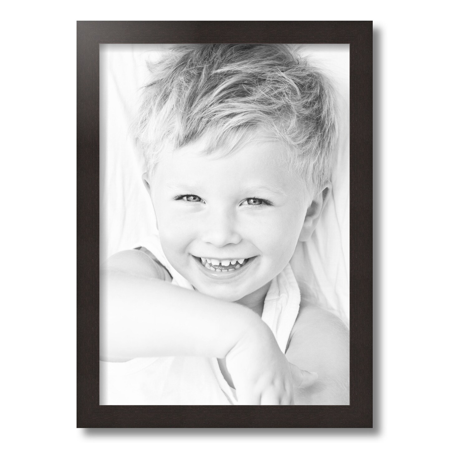ArtToFrames 14x20 Inch Picture Frame, This 1.25 Inch Custom MDF Poster Frame is Available in Multiple Colors, Great for Your Art or Photos - Comes with Regular Glass and  Foam Backing 3/16 inch (V-FRBW26-14x20)