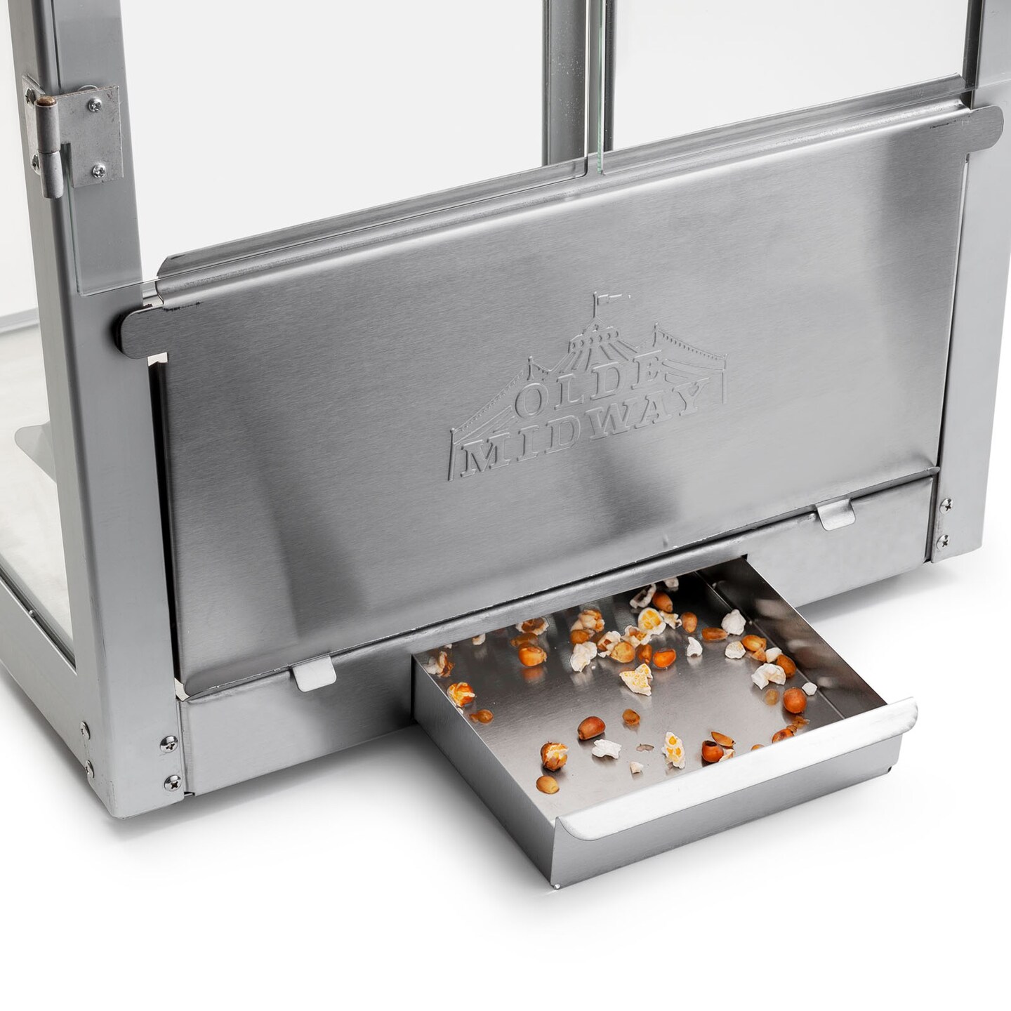 Olde Midway Commercial Popcorn Machine Maker Popper with Large 12-Ounce Kettle