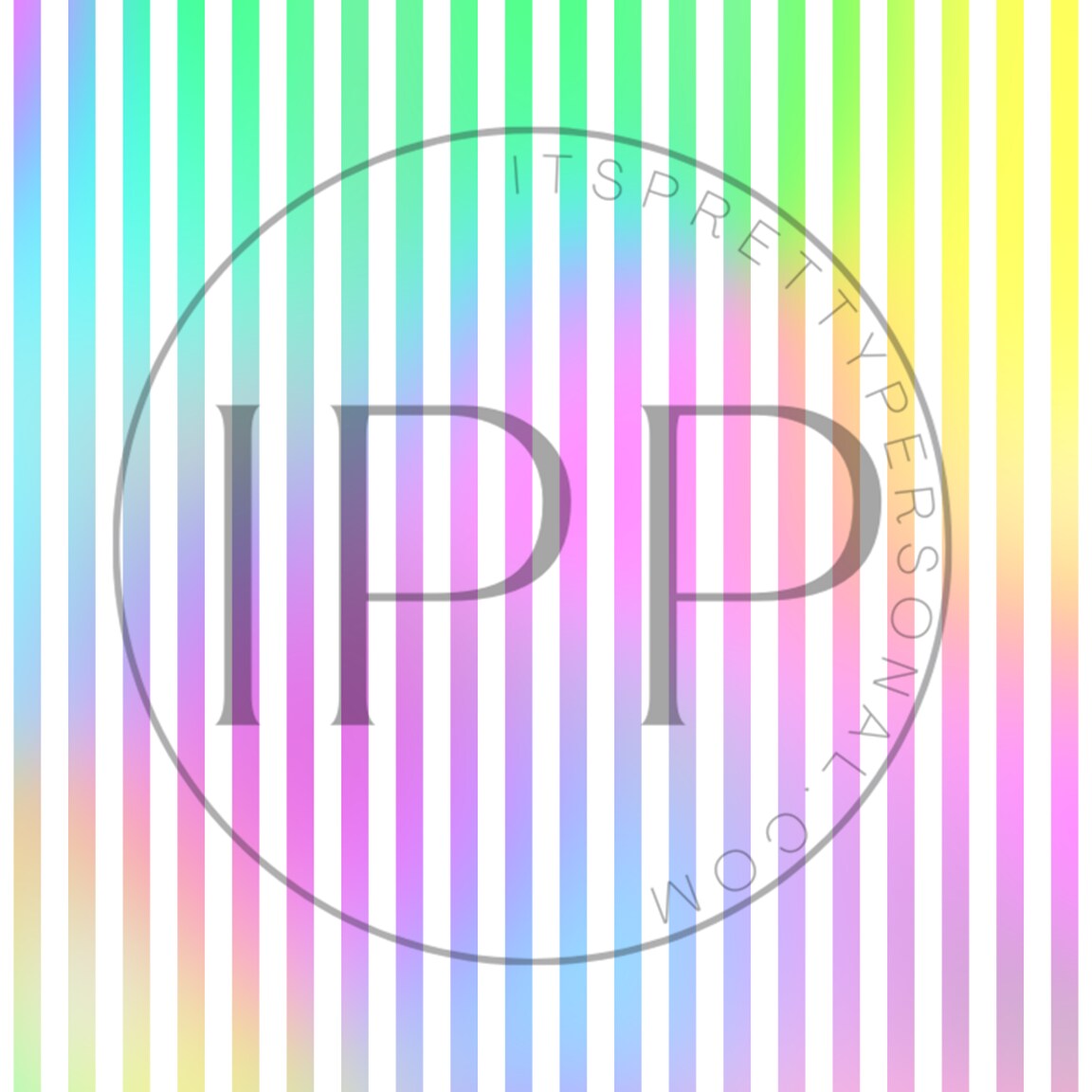 #281 CLEAR Pastel Rainbow 12x12 Pattern Vinyl