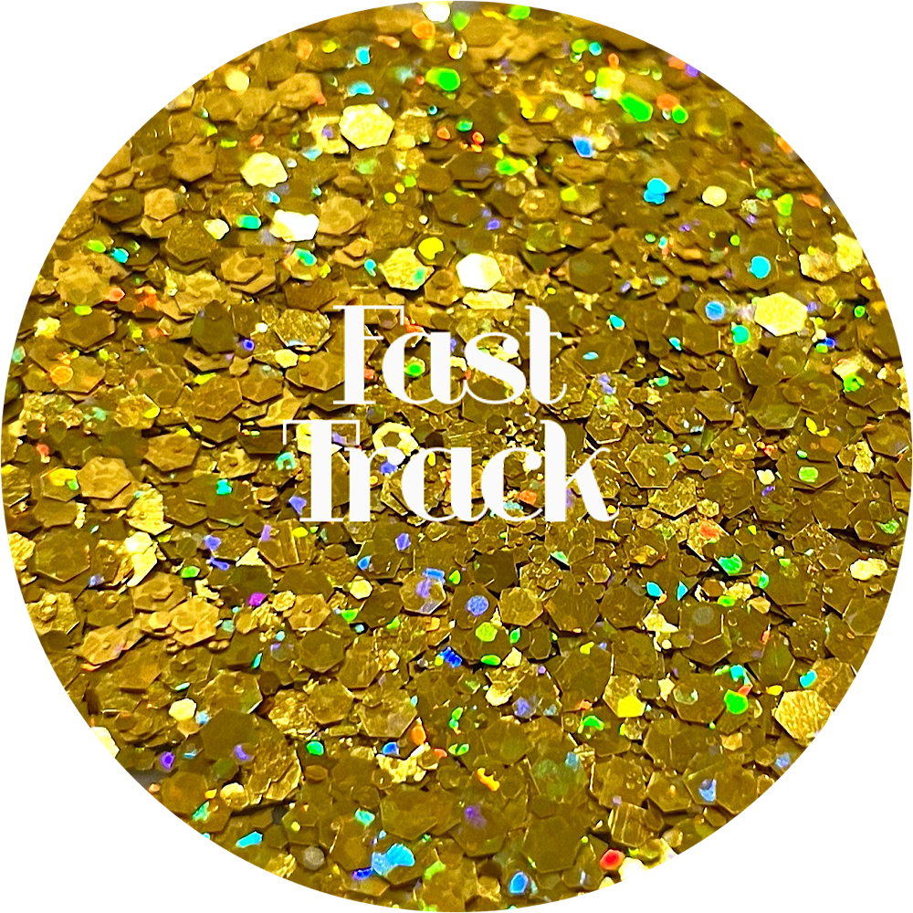 Polyester Glitter - Fast Track by Glitter Heart Co.&#x2122;