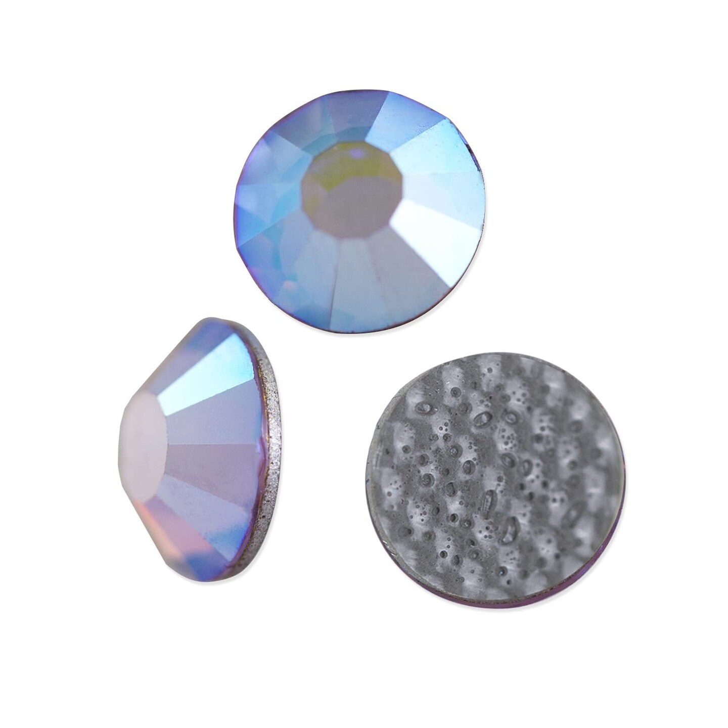 Preciosa Crystal VIVA12 Hotfix Rhinestone 4mm (SS16) Violet AB (Package of 50)