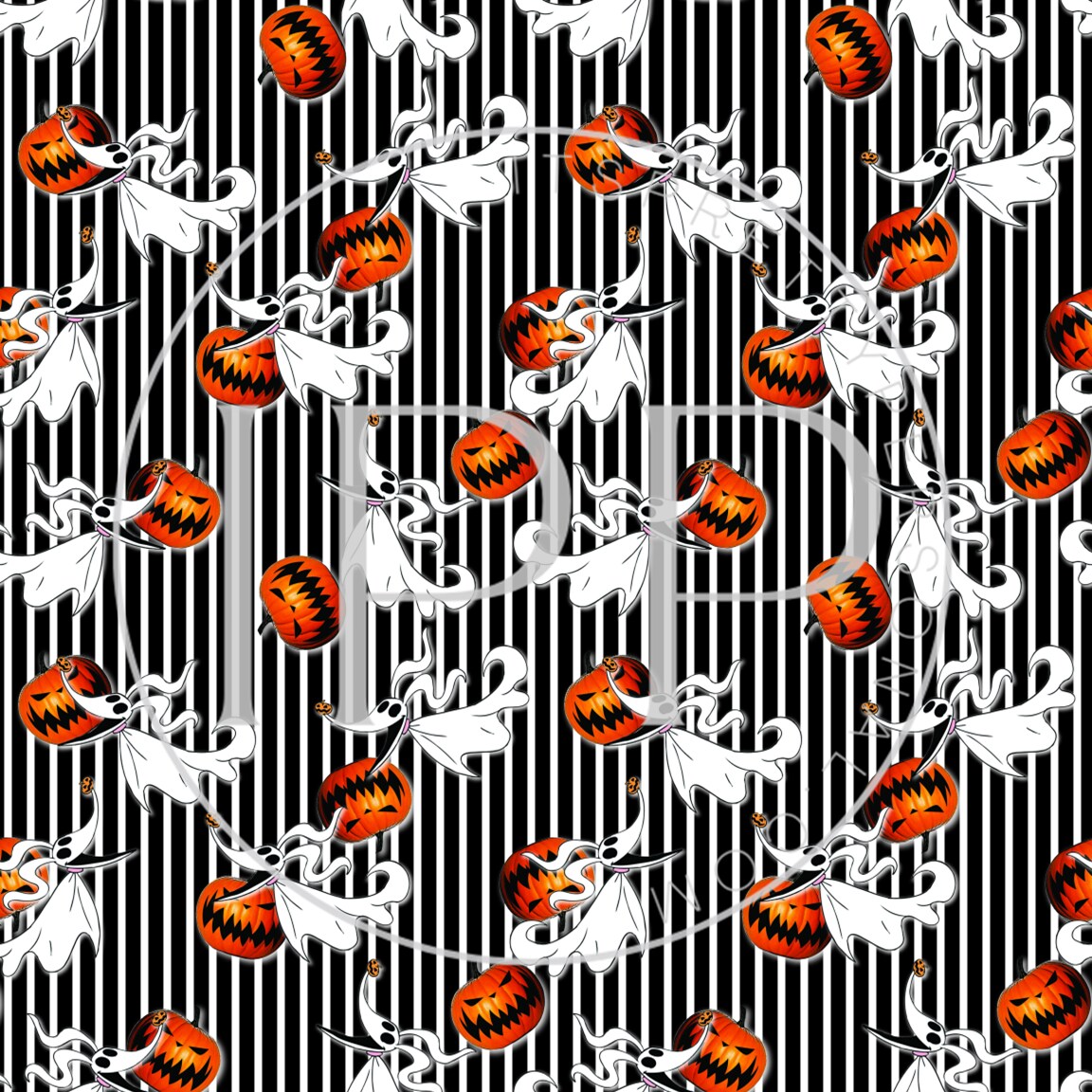 #500 CLEAR Christmas Nightmare 12x12 Pattern Vinyl
