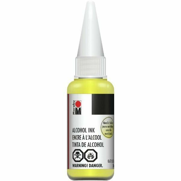 Marabu Metallic Yellow Alcohol Ink