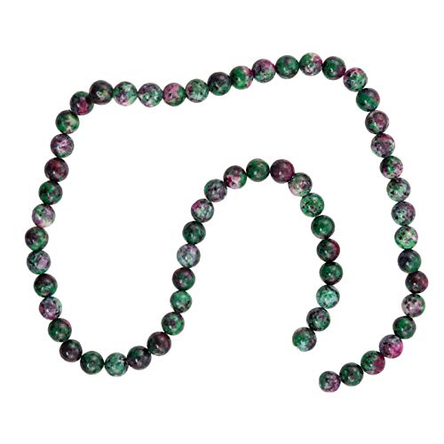 6mm Ruby Zoisite Beads (15 Inch Strand)
