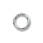 Sterling Silver Jump Ring, CLOSED, 5mm, 20 Pc 