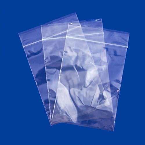 Clear Plastic Reclosable Zipper Bags 3x4 (Package of 100)