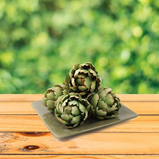 6-Pack: Green Artichoke Vegetable with Lifelike Appearance by Floral Home&#xAE;