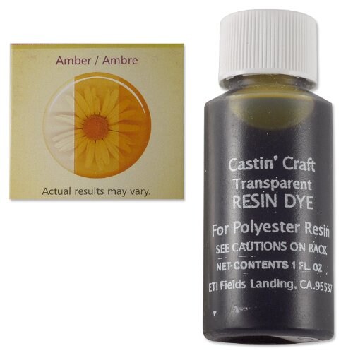 Transparent Amber Resin Dye (1-Oz)
