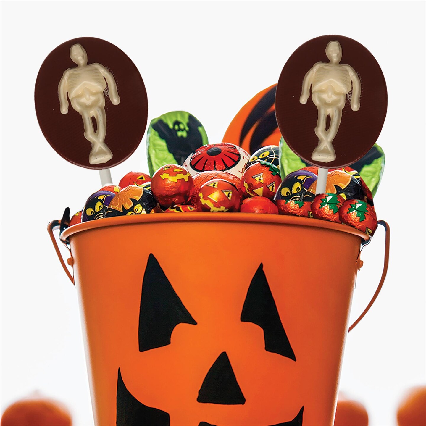Chocolate Mold Skeleton Lolly