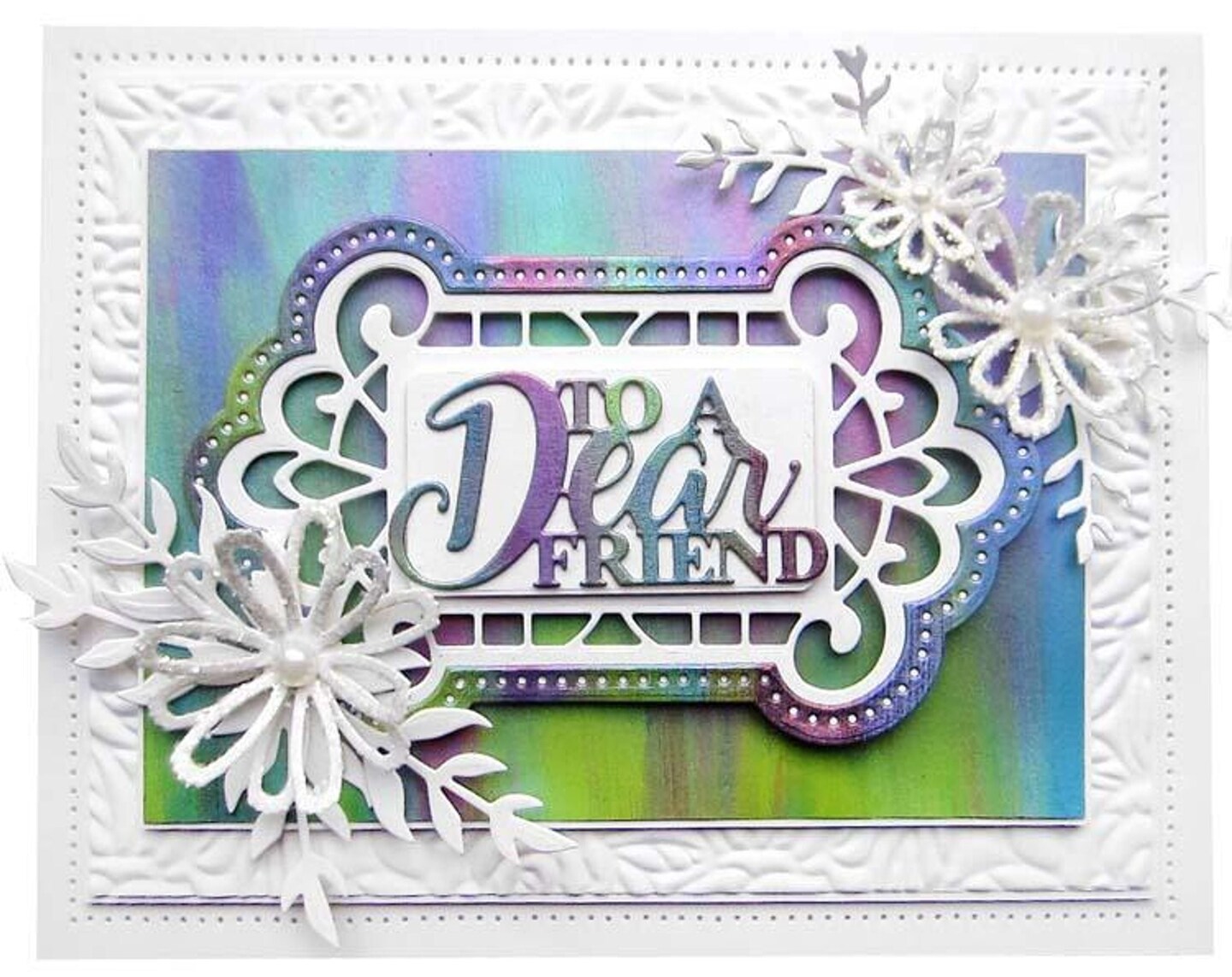 Creative Expressions Dies by Sue Wilson Mini Expressions Collection To a Dear Friend