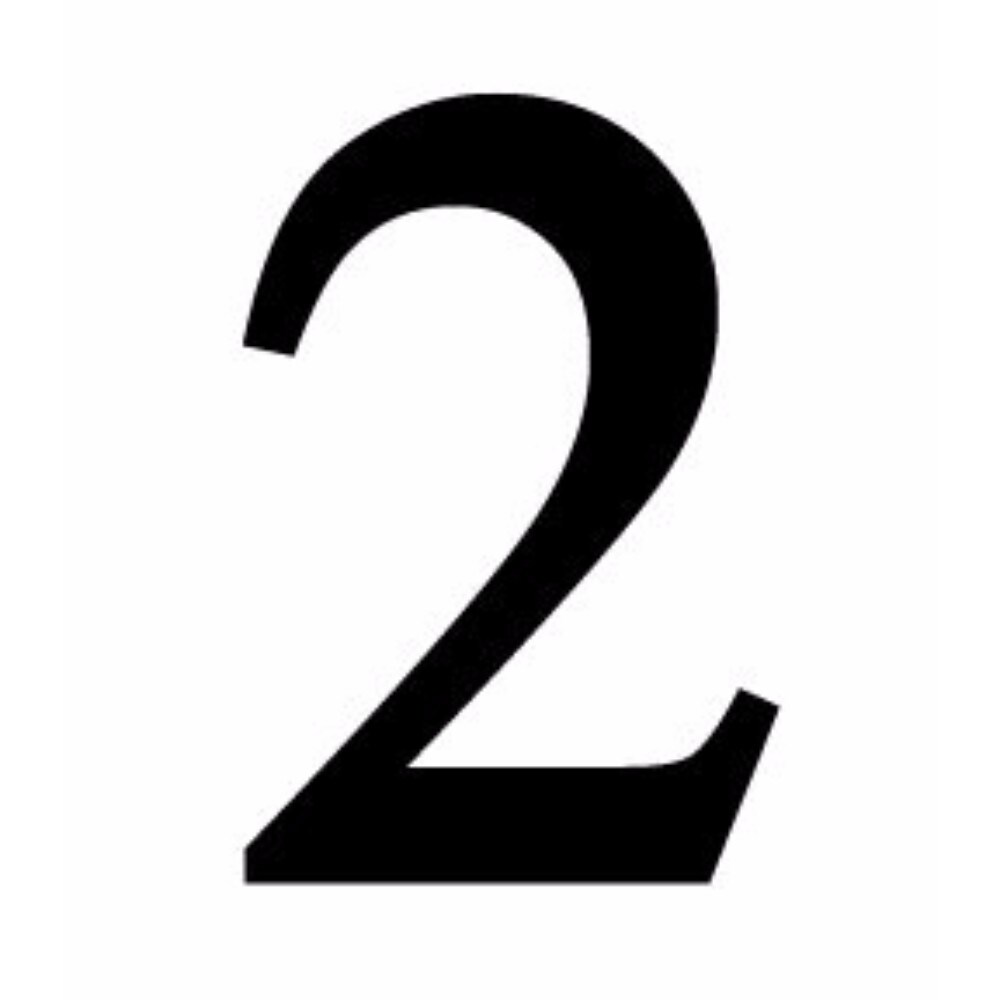 Village Wrought Iron Number 2 Small