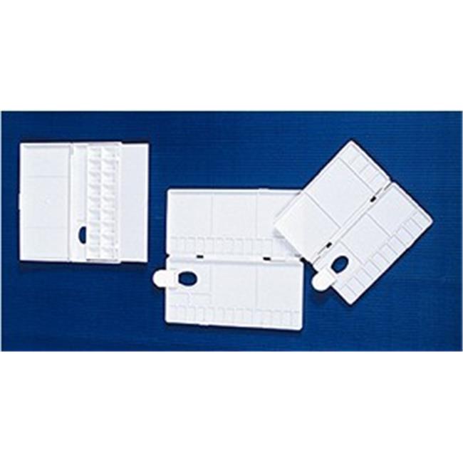 Art Supplies 400230 5.5 X 13 In. Folding Plastic Water Color Palette