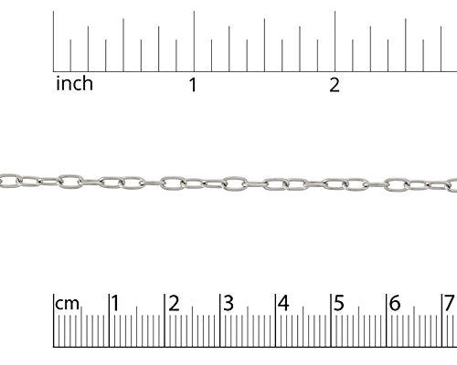 5.8mm Surgical Stainless Steel Drawn Cable Chain (Priced Per Foot)