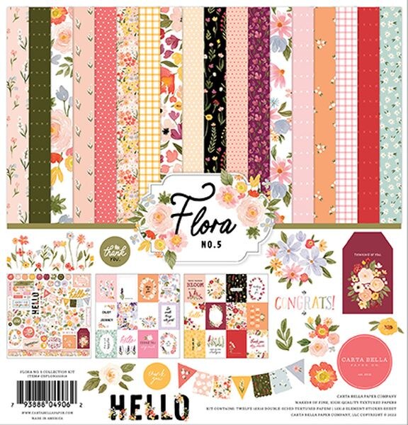 Carta Bella Flora No. 5 Collection Kit