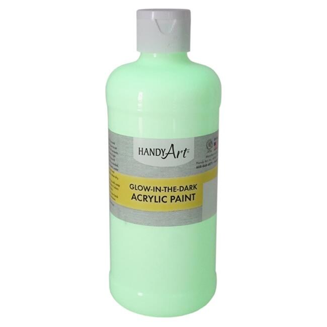Rock Paint Distributing 16 oz Clear Glow Dark Acrylic Paint