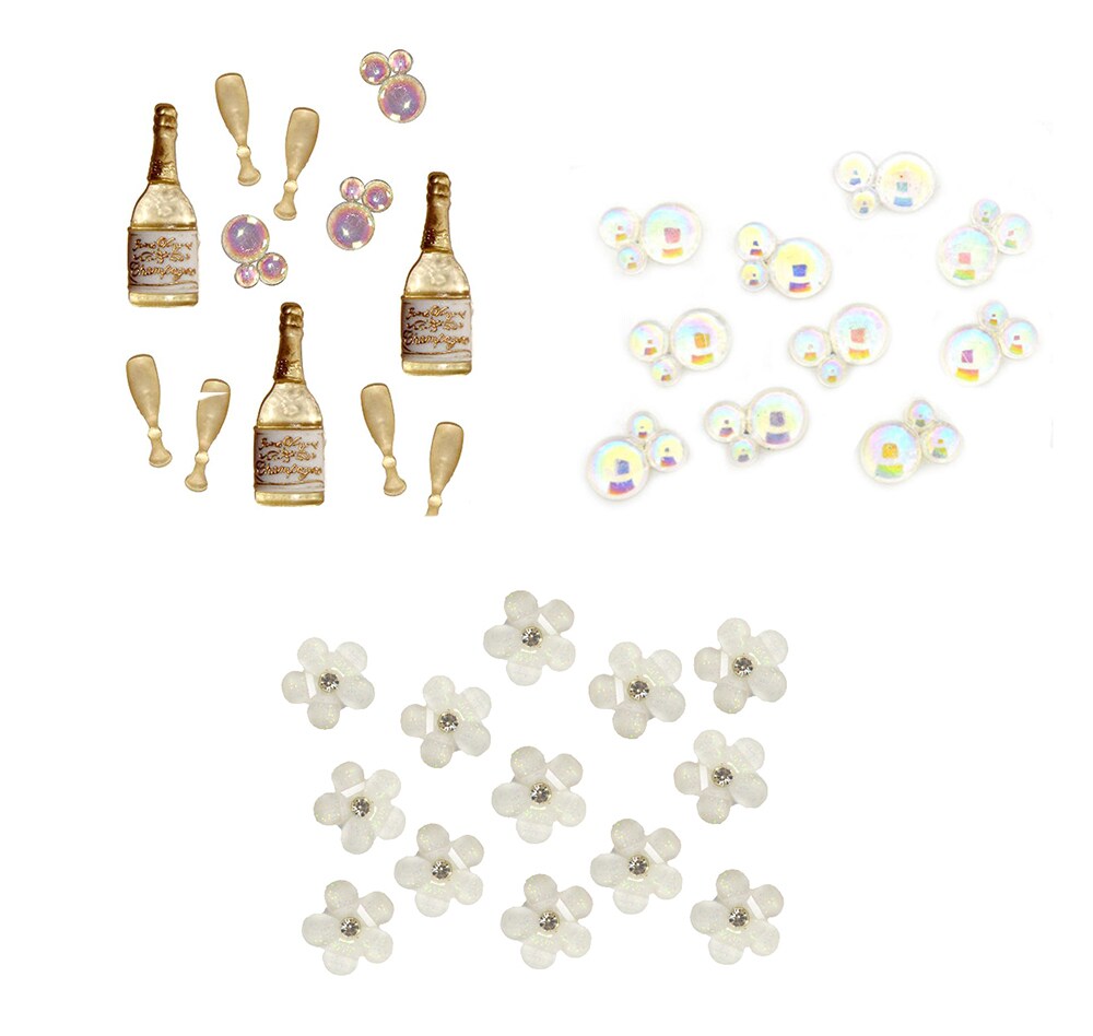 Dress It Up Buttons Wedding Embellishments