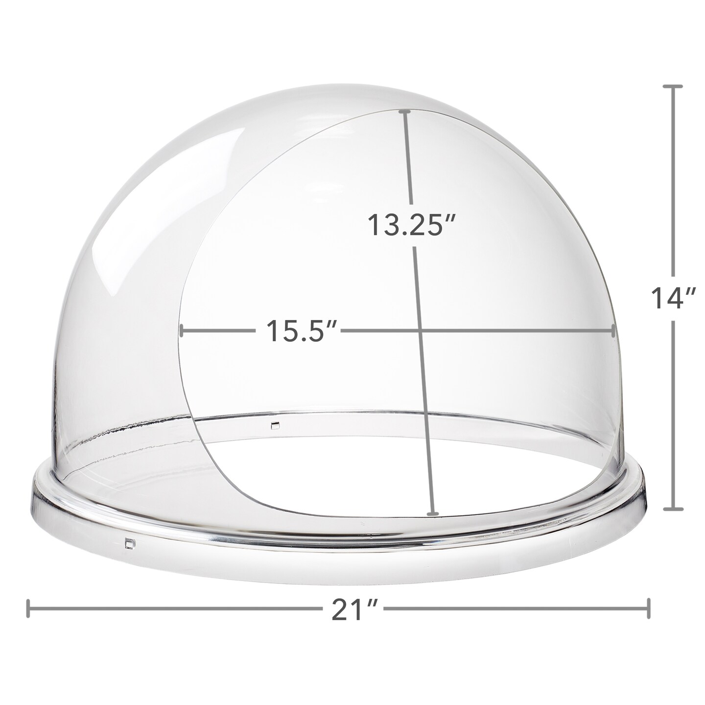 Olde Midway Cotton Candy Machine Bubble Shield, Dome Cover for Candy Floss Maker