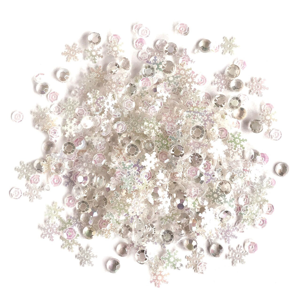 Buttons Galore Sparkletz DIY Craft Embellishments 30 Grams - 3 Packs of Fun Flurries