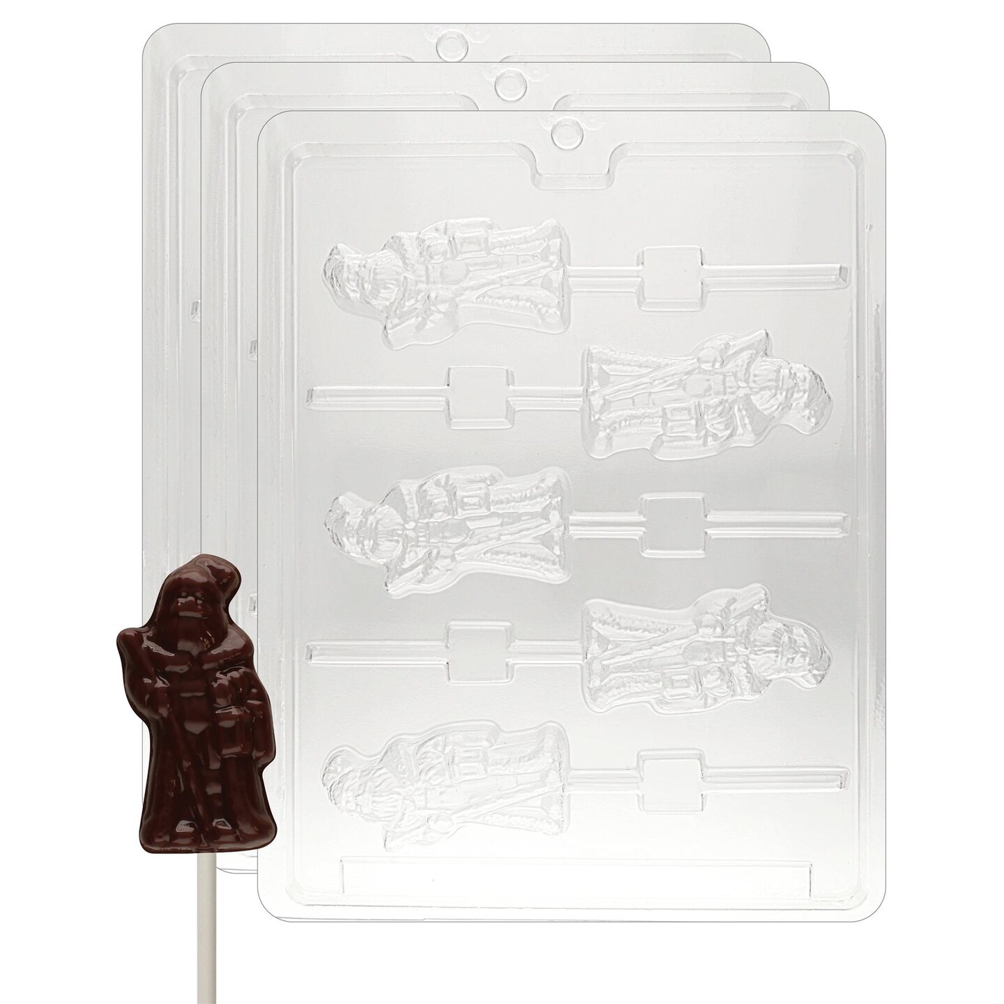Chocolate Mold Old Fashioned Santa Pop