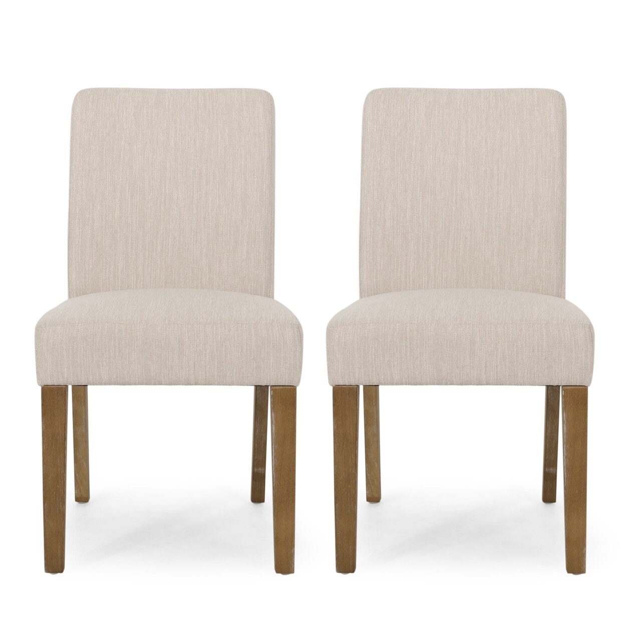 GDFStudio Pocatello Contemporary Upholstered Dining Chair Set of 2
