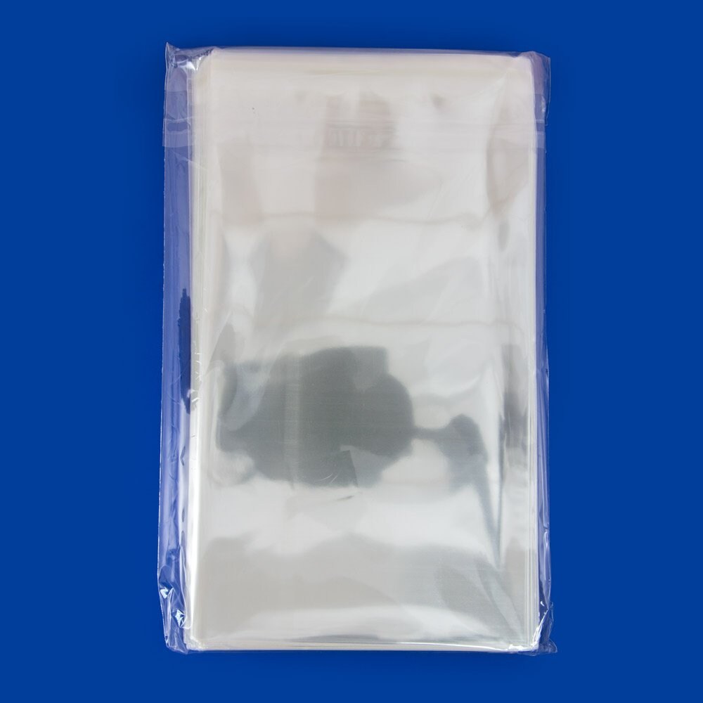 Resealable Polypropylene Bags 6x9 (OPP Bags) (Package of 100)