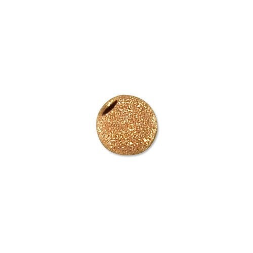 7x3mm Rose Gold Rondelle Spacer Beads