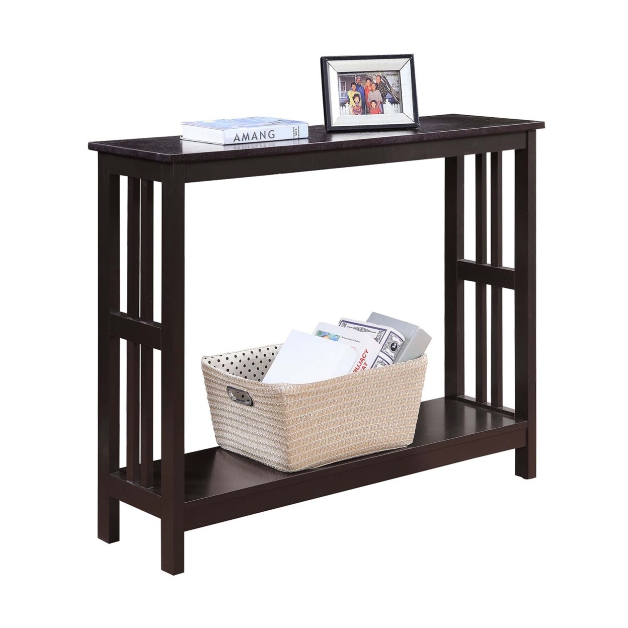 Convenience Concepts Mission Console Table, Espresso Michaels