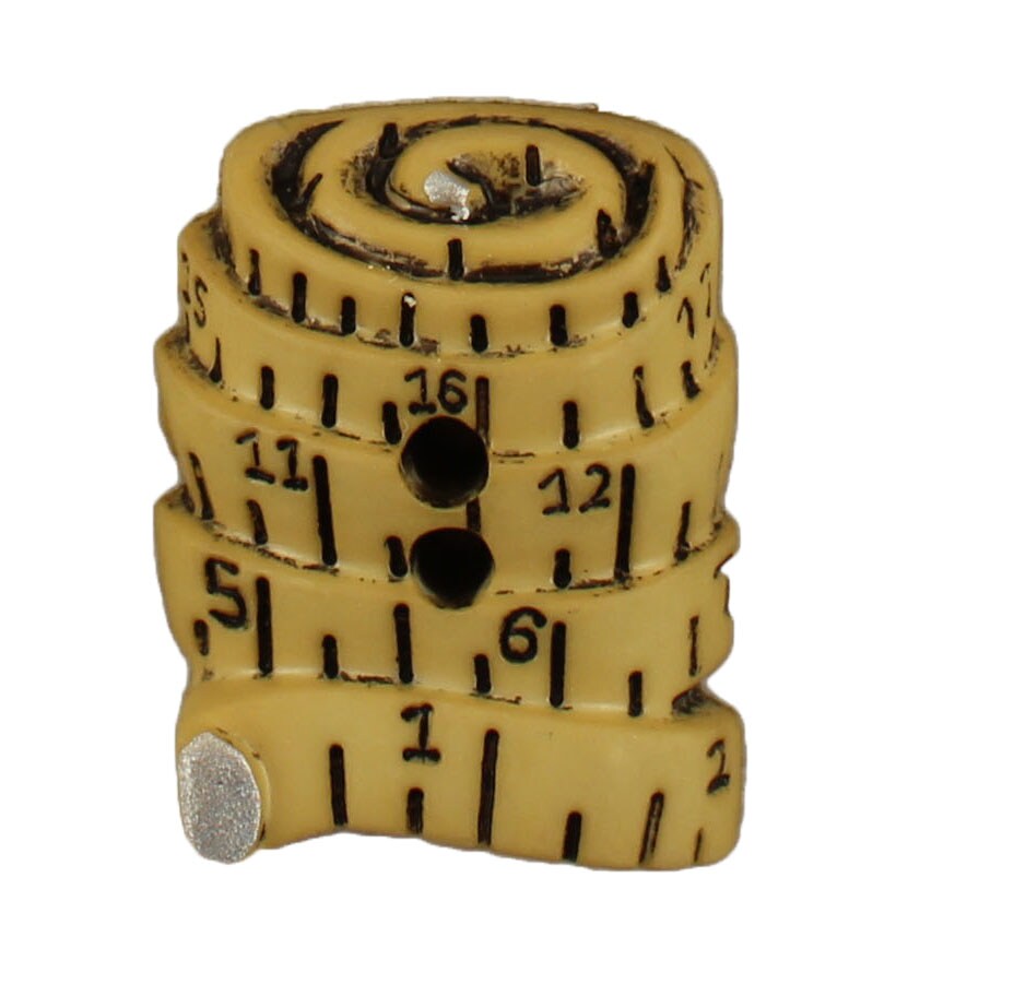 Buttons Galore and More Bulk Buttons - Tape Measure - 100 Buttons