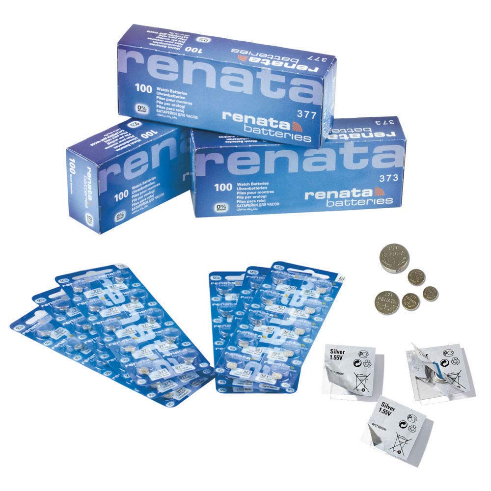 Renata 10 X 397 Swiss Made Lithium Coin Cell Battery Sr726Sw