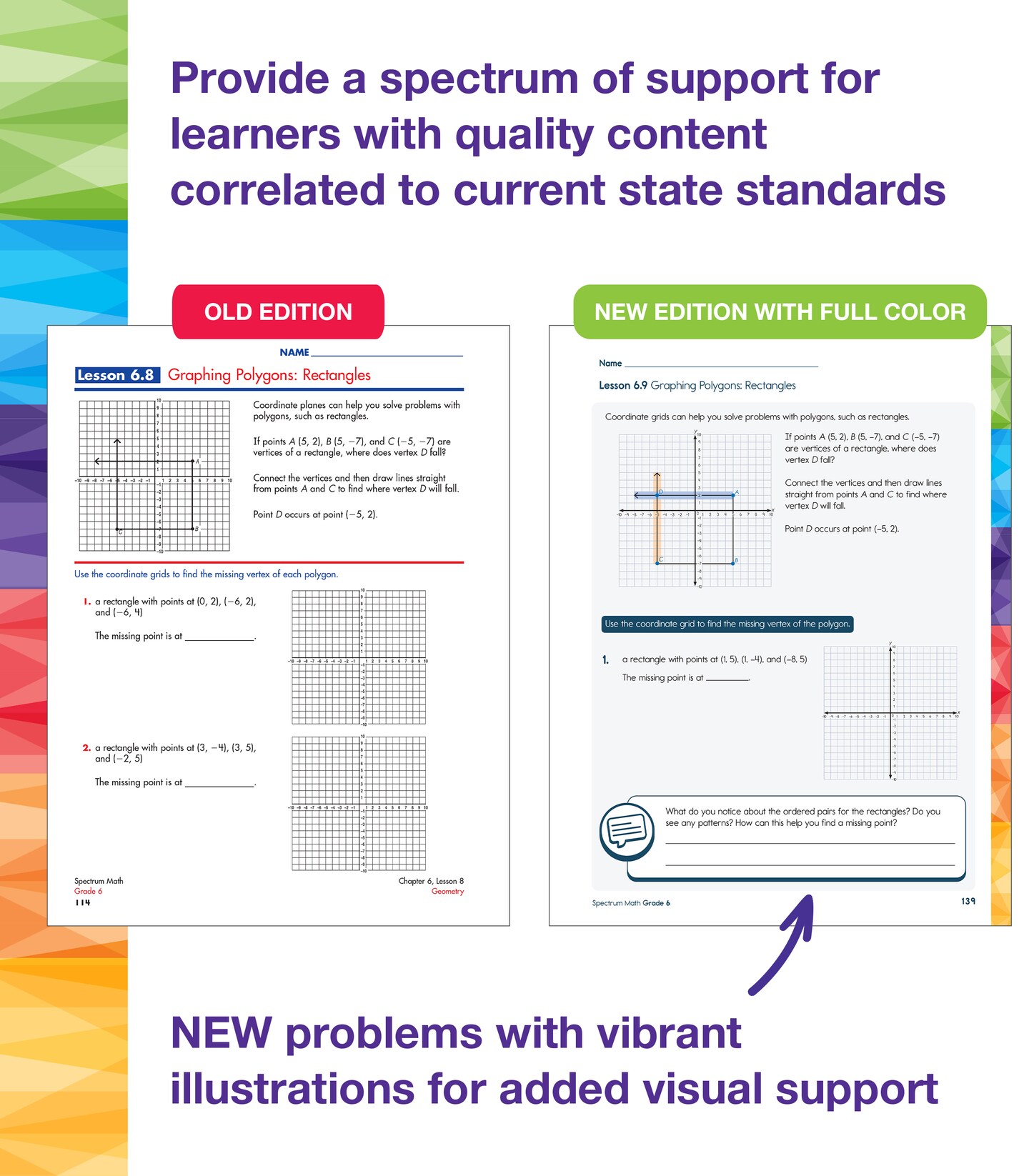 Spectrum 6th Grade Math Workbook, Activity Book for Kids Ages 11-12, Geometry, Ratio, Mathematics Equations, Multiplication and Division of Fractions, and More, Classroom or Homeschool Curriculum