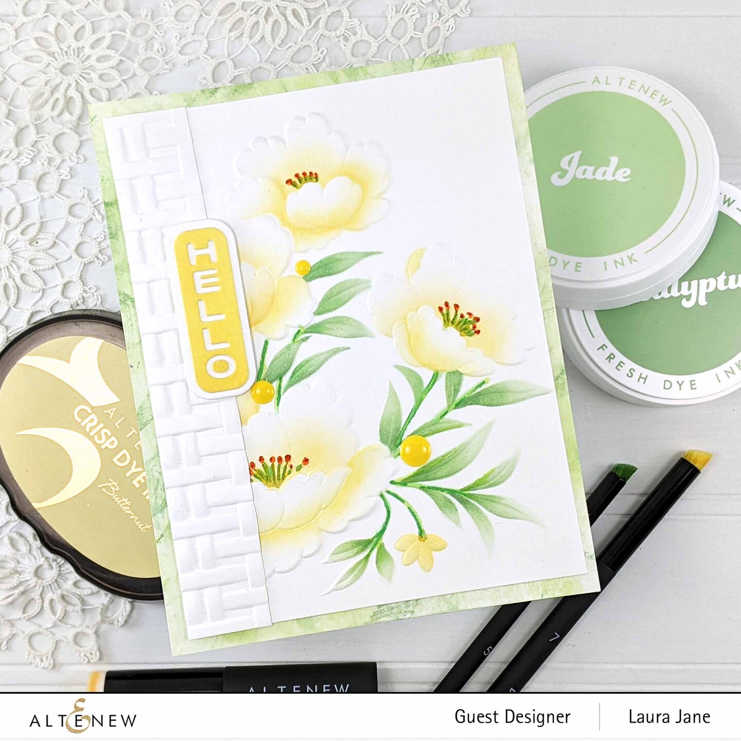 Wicker Texture 3D Embossing Folder