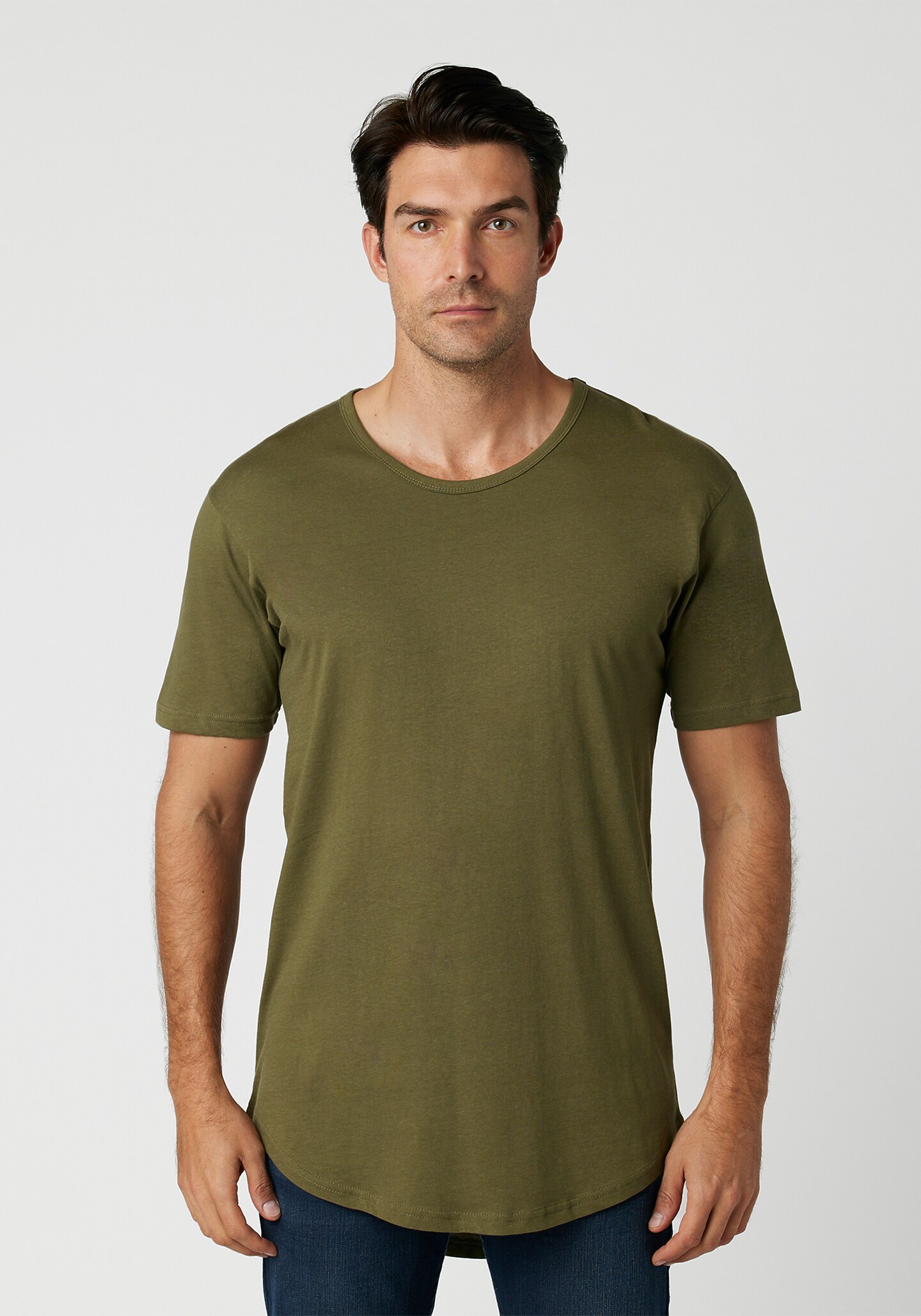 UNISEX DROP TAIL Short Sleeve T-SHIRT