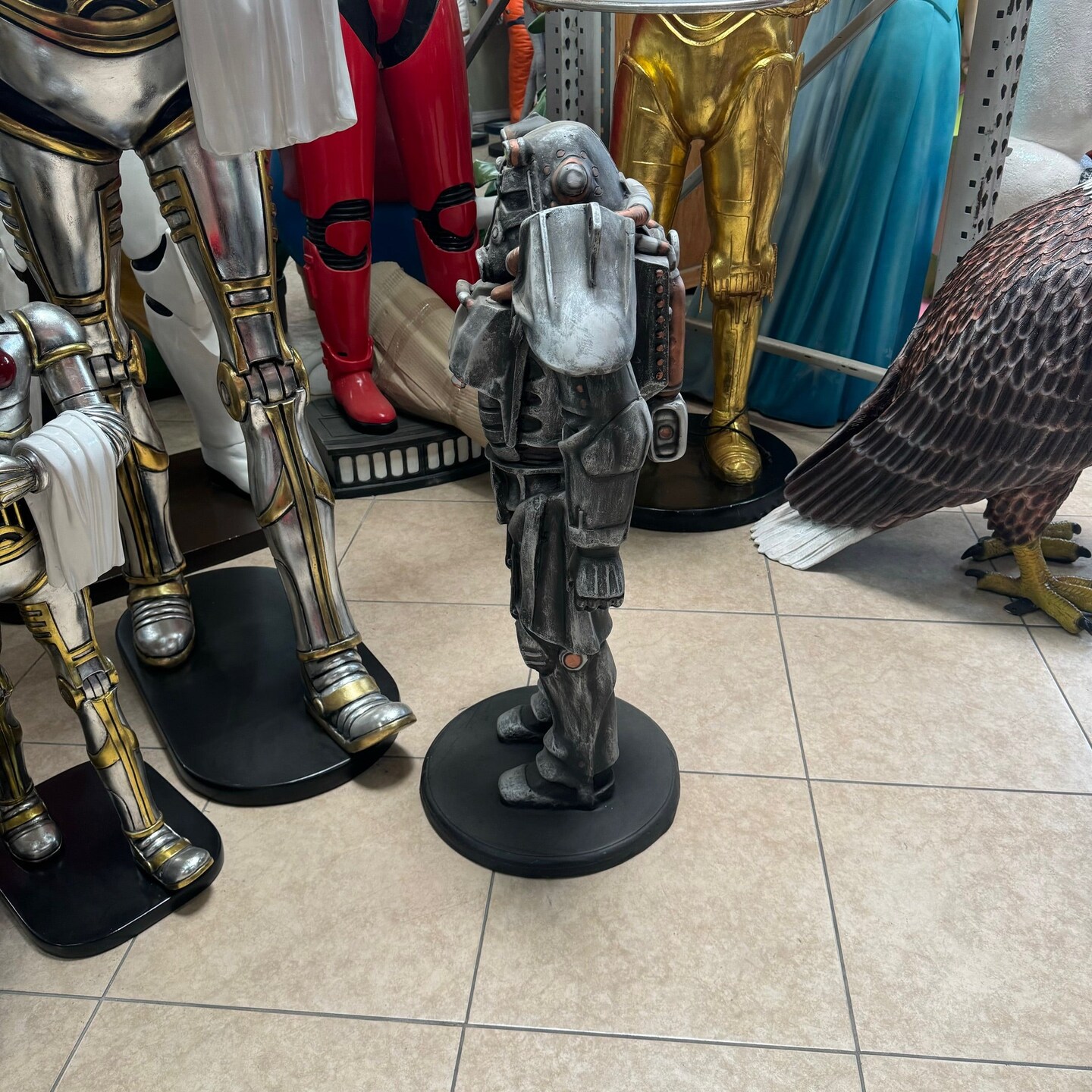 Galactic Robot Droid Small Statue