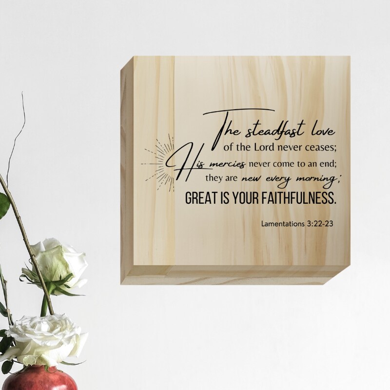 Blessed Simplicity Wood Signs