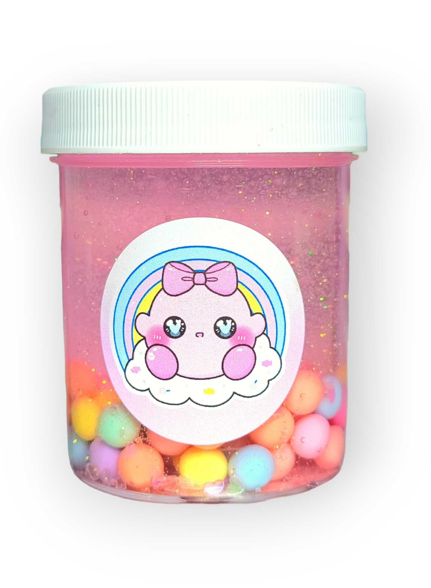 Cute Candyland Handmade Scented Clear Slime - image8