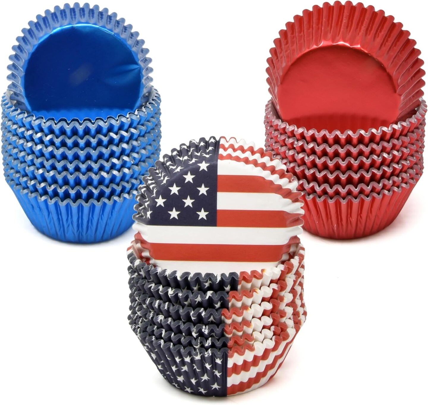 500 Pieces Patriotic Cupcake Liners Muffin Cups