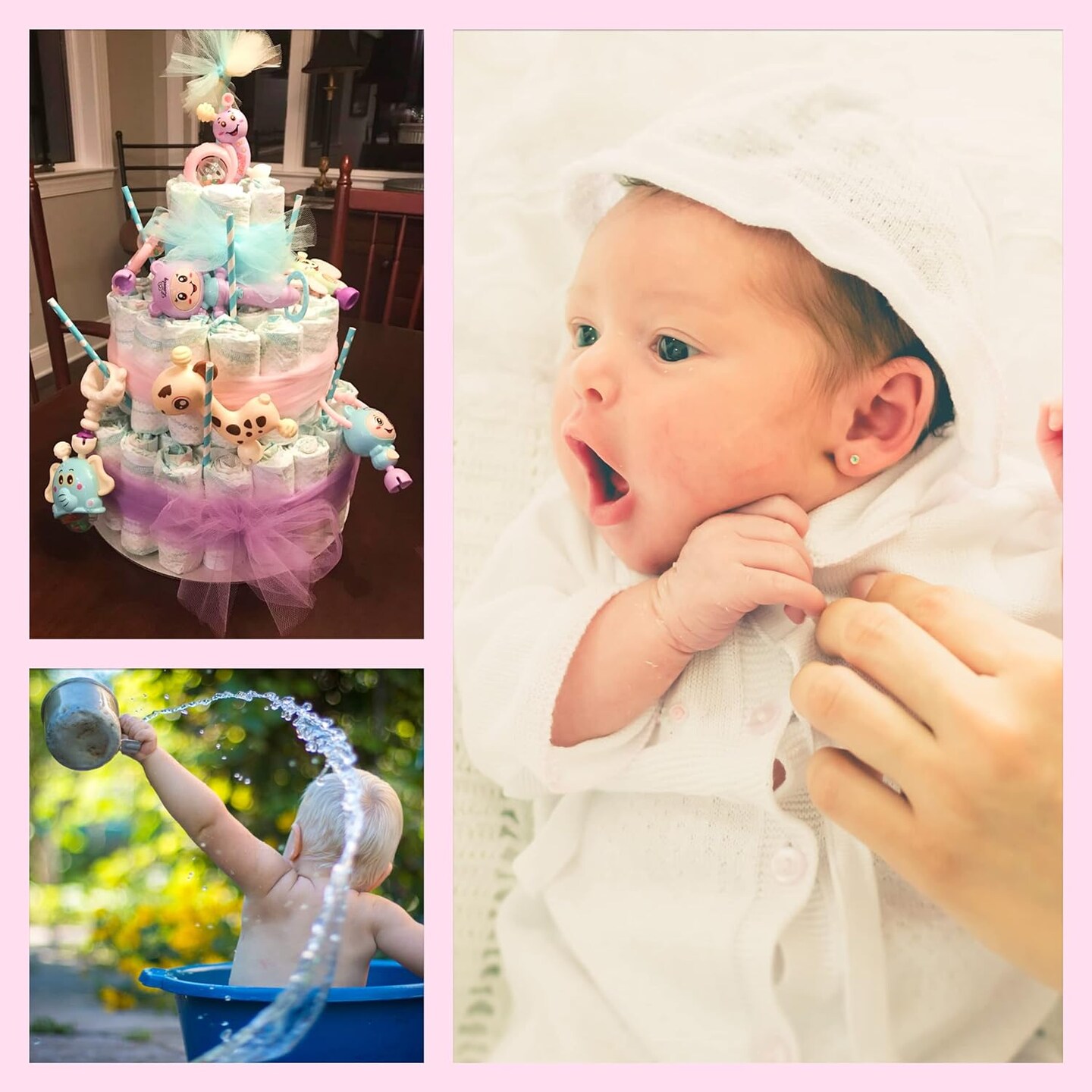 1366P6-950 Pastel Tulle 6&#x22; X 150 YD Nylon Tulle for Rainbow Tutu Skirt, Assorted (6-Pack), Real Unicorns Gifts for Girls, Baby Boy Gifts for Baby Shower, Happy Easter Basket Ideas