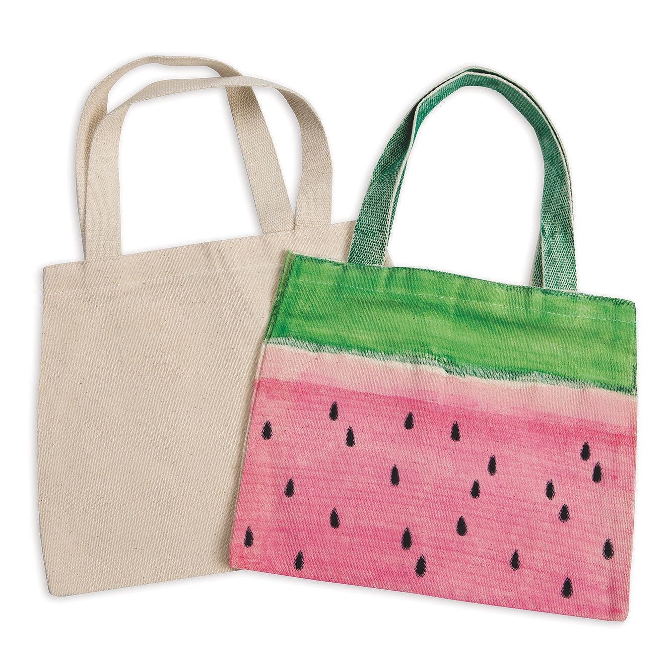 Color-Me&#x2122; Medium Canvas Tote (Pack of 6)